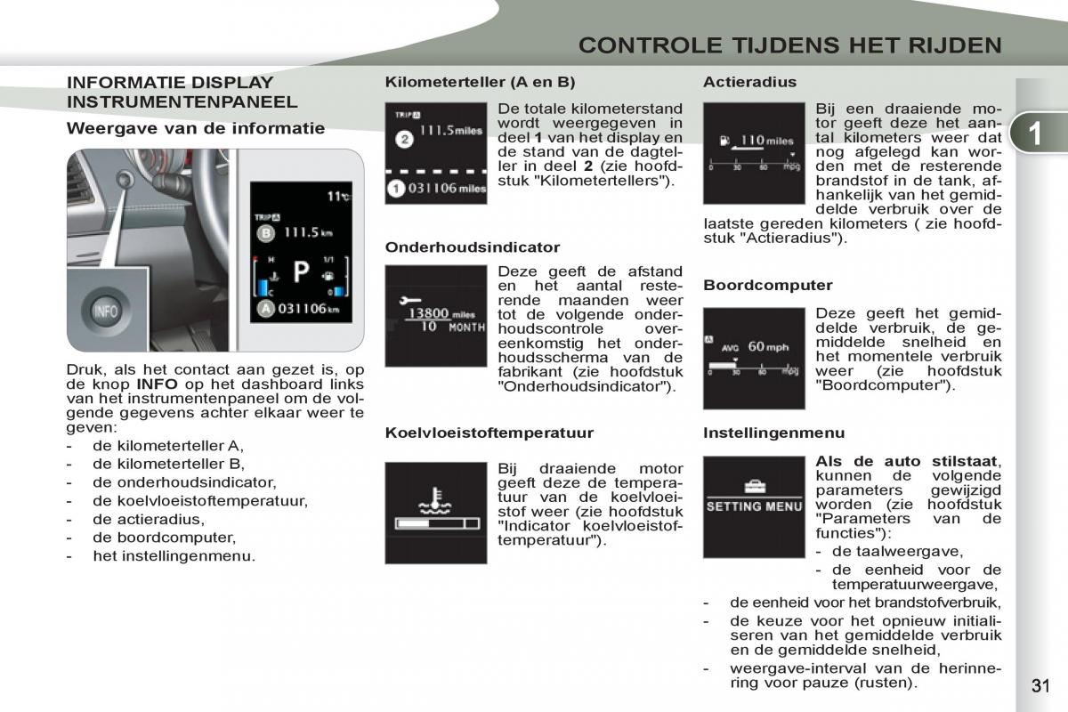 Peugeot 4007 handleiding / page 33