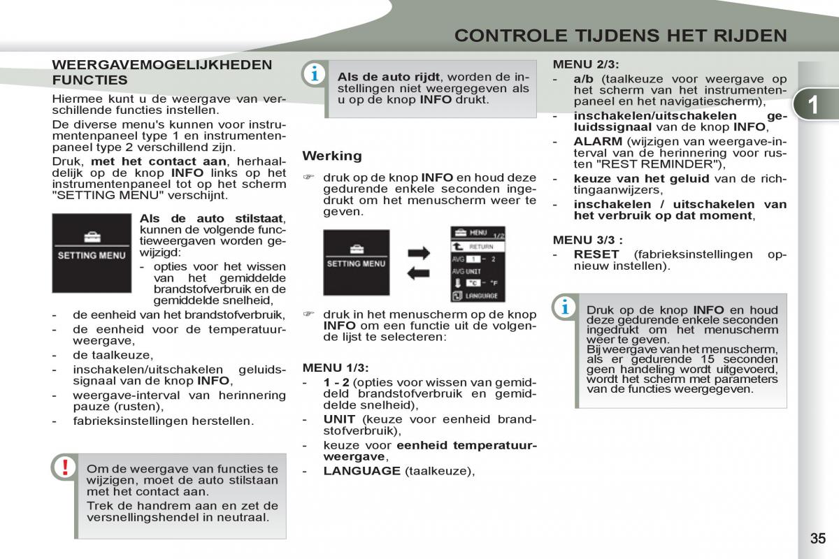 Peugeot 4007 handleiding / page 37