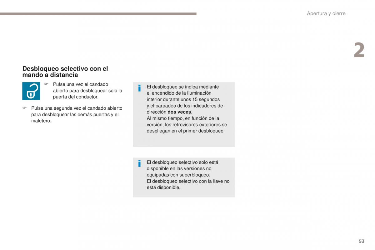Peugeot 4008 manual del propietario / page 55