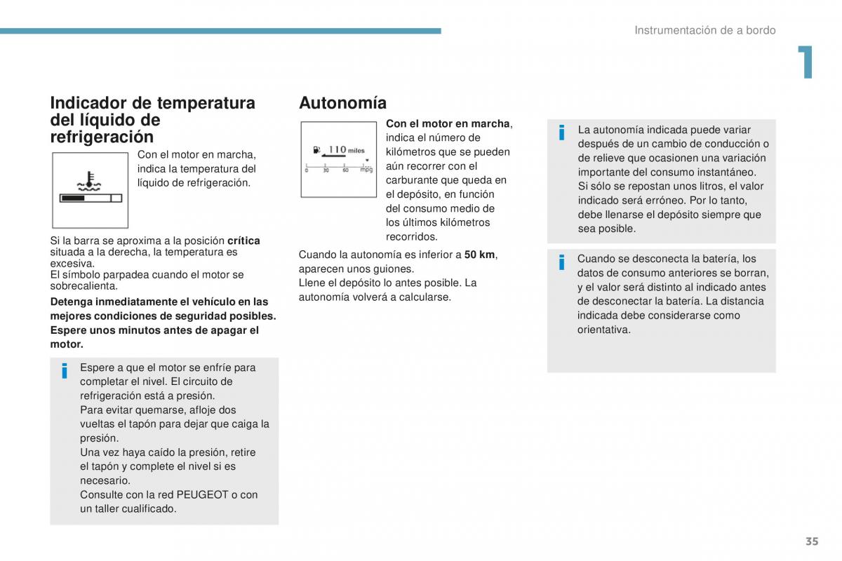 Peugeot 4008 manual del propietario / page 37