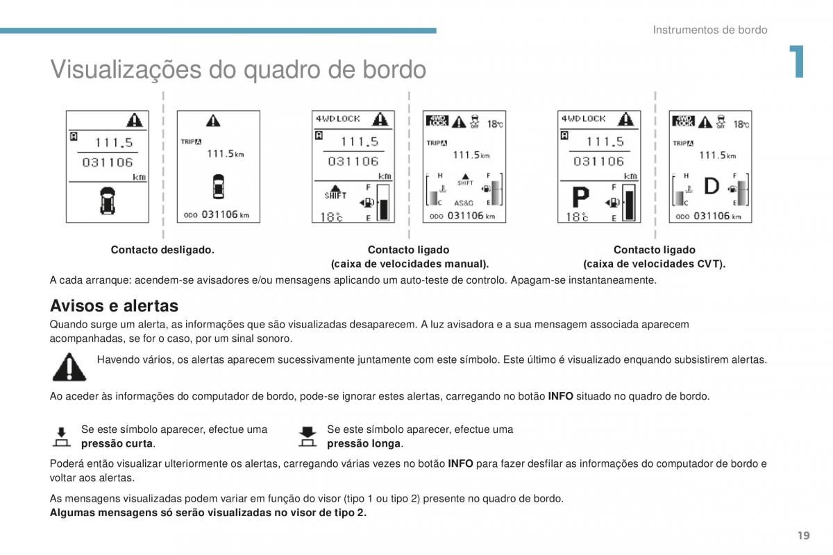 Peugeot 4008 manual del propietario / page 21