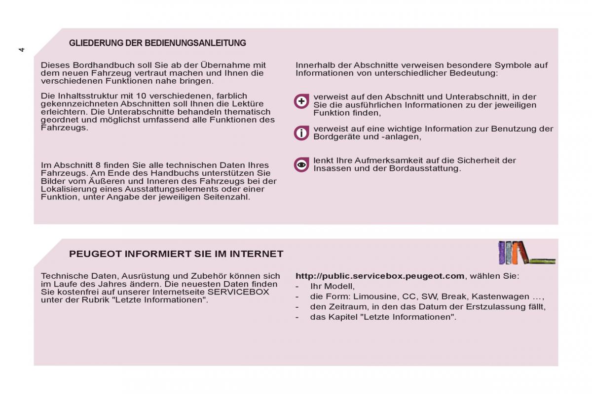 Peugeot 807 Handbuch / page 6