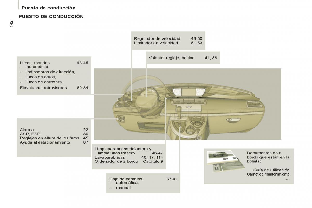 Peugeot 807 manual del propietario / page 226