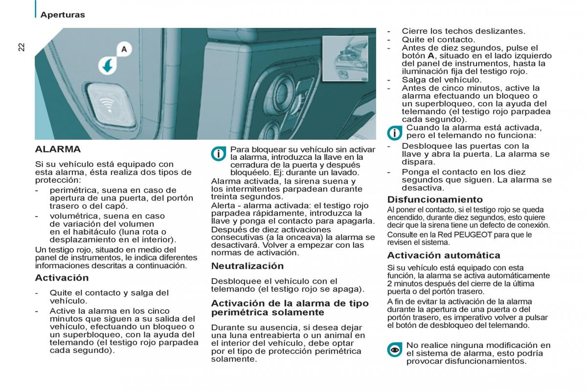 Peugeot 807 manual del propietario / page 24