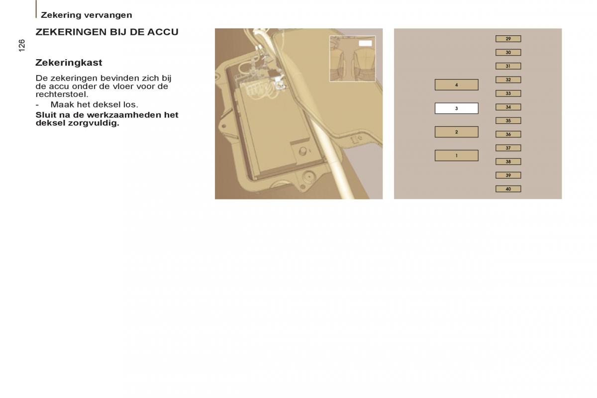 Peugeot 807 handleiding / page 128