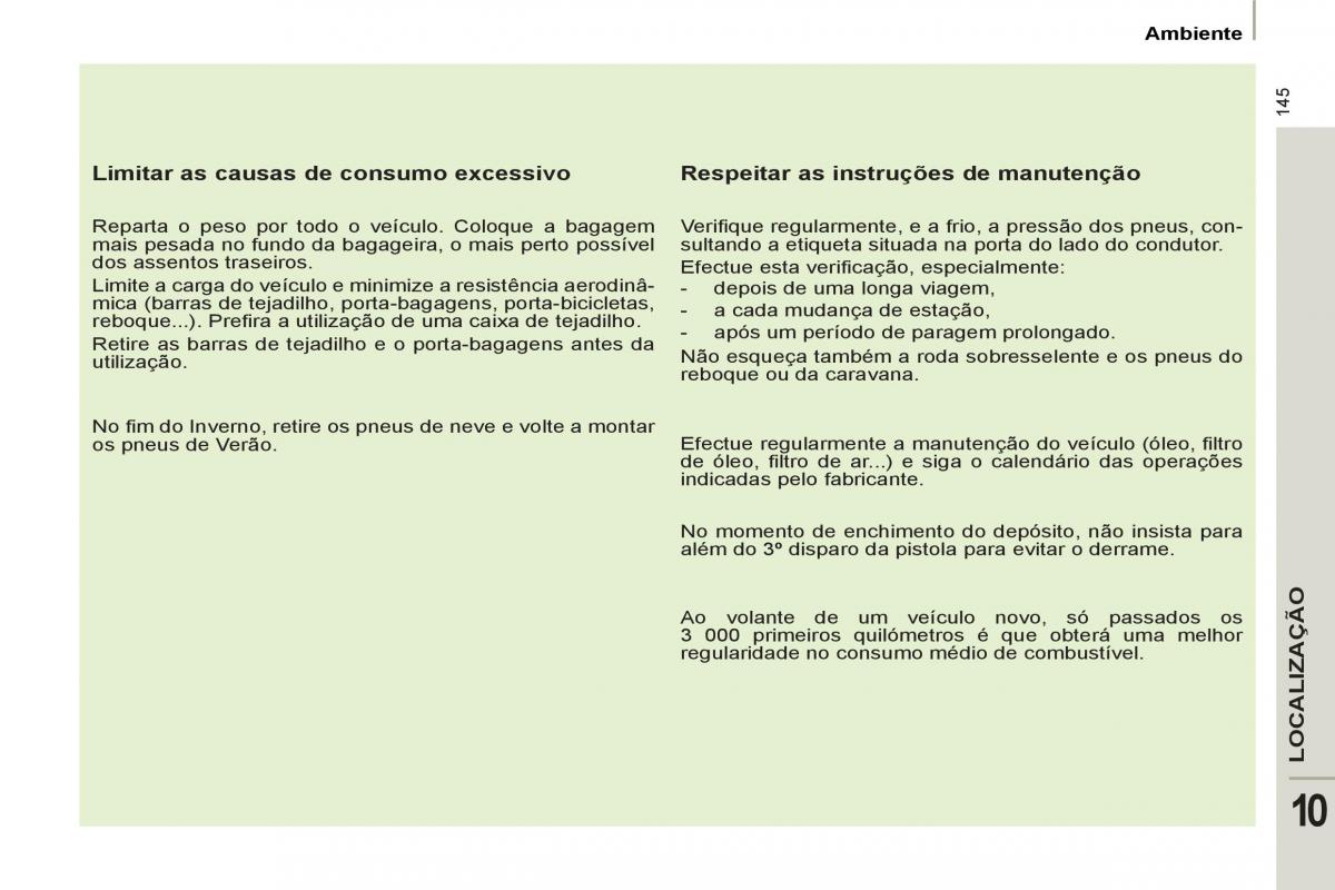 Peugeot 807 manual del propietario / page 229