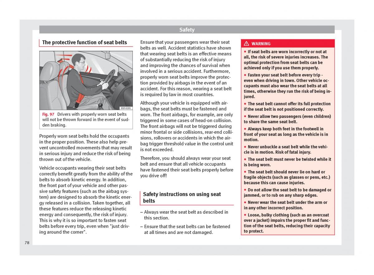Seat Arona owners manual / page 80