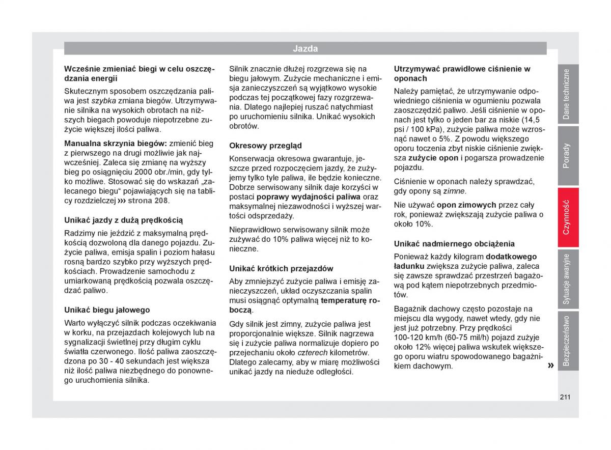 Seat Arona instrukcja obslugi / page 213