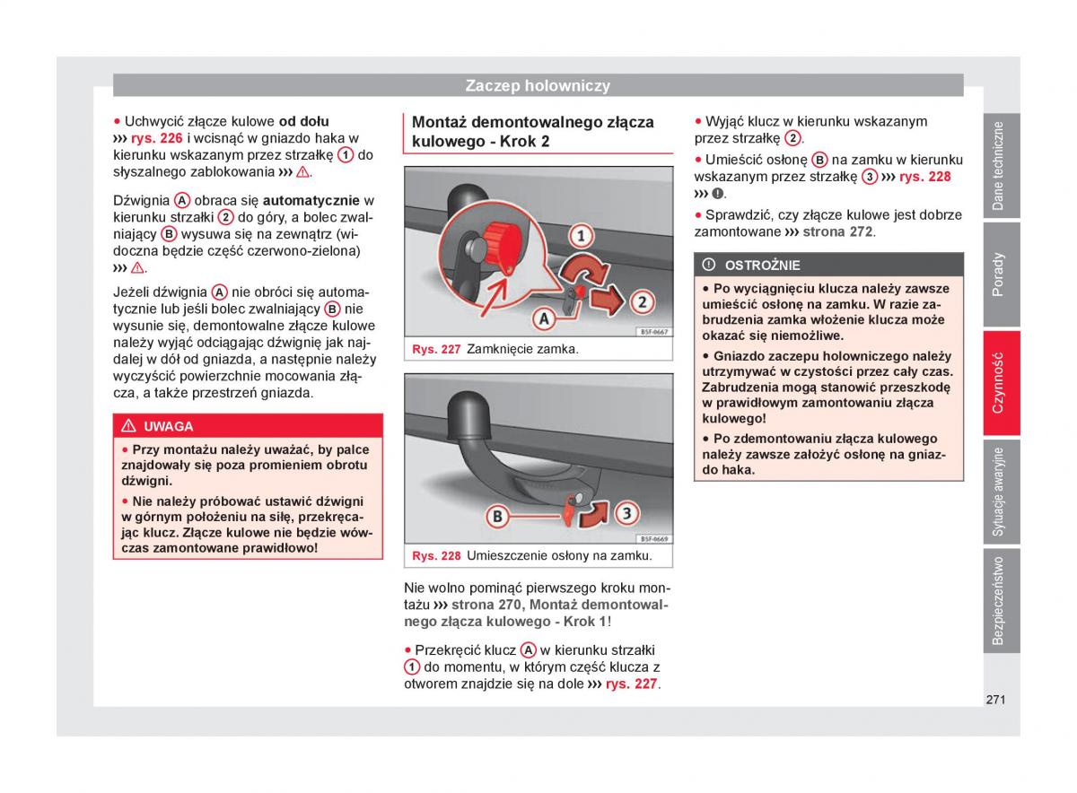  Seat Arona Seat Arona instrukcja / page 273