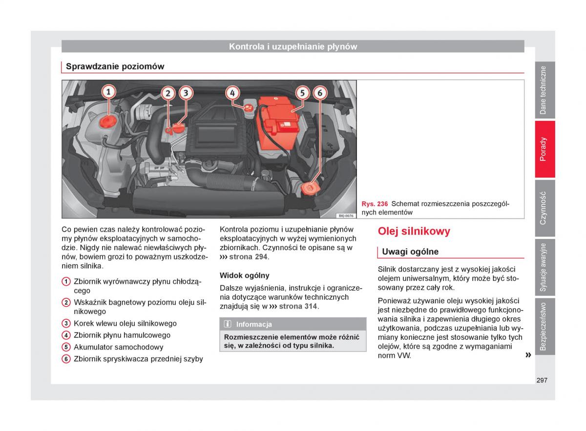  Seat Arona Seat Arona instrukcja / page 299
