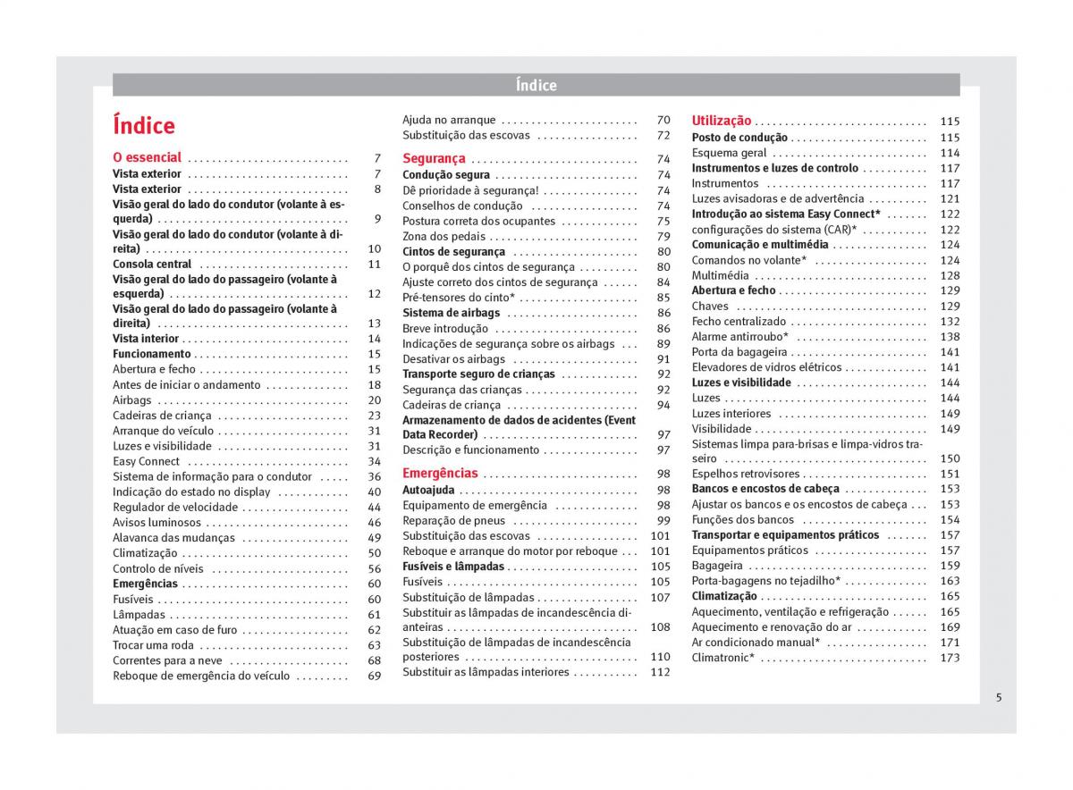 Seat Arona manual del propietario / page 7