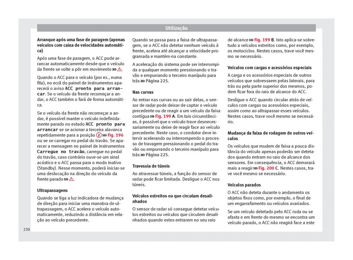 Seat Arona manual del propietario / page 232