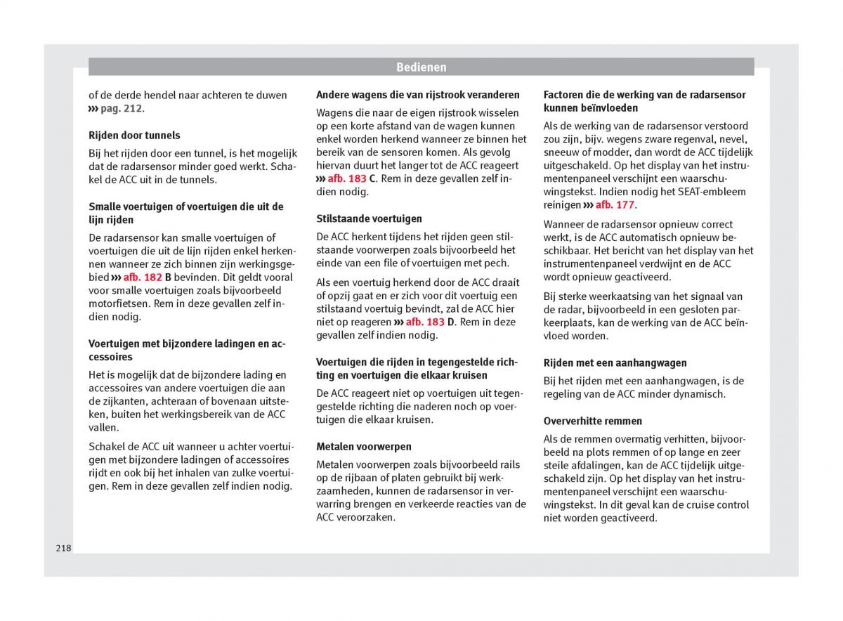 Seat Ateca handleiding / page 220
