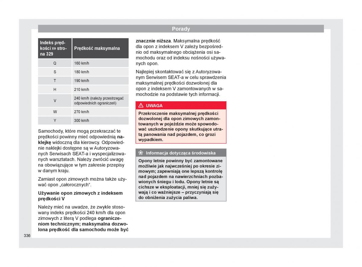 Seat Ateca instrukcja obslugi / page 338