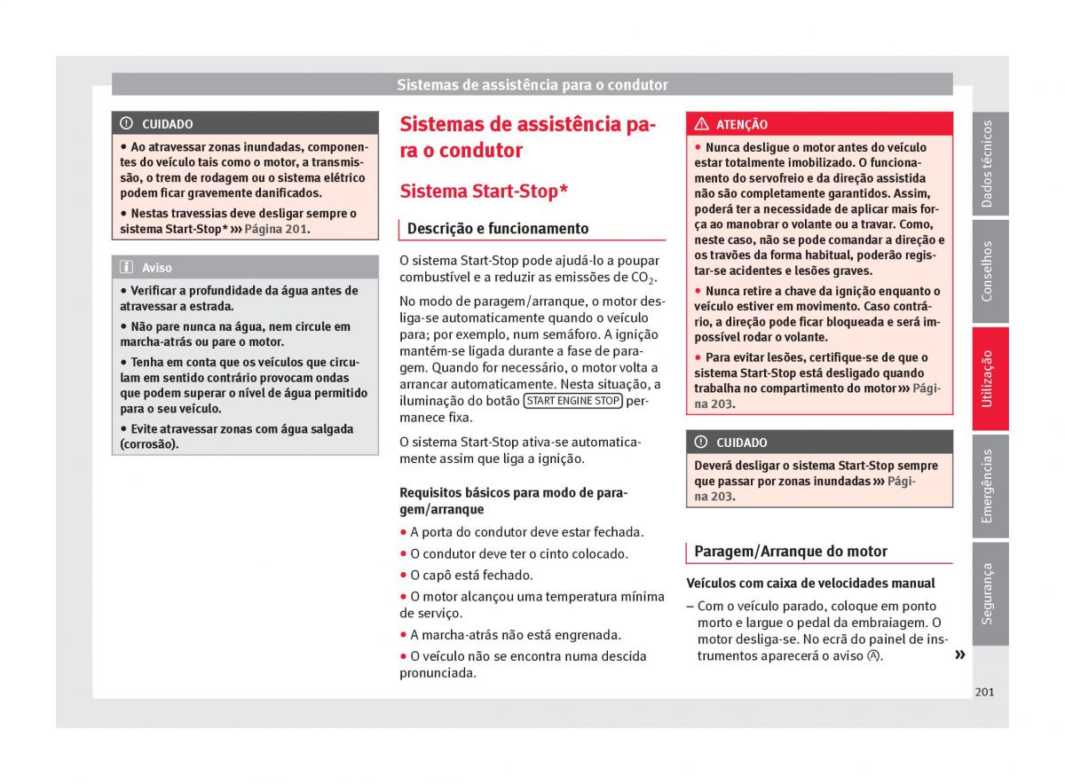 Seat Ateca manual del propietario / page 203