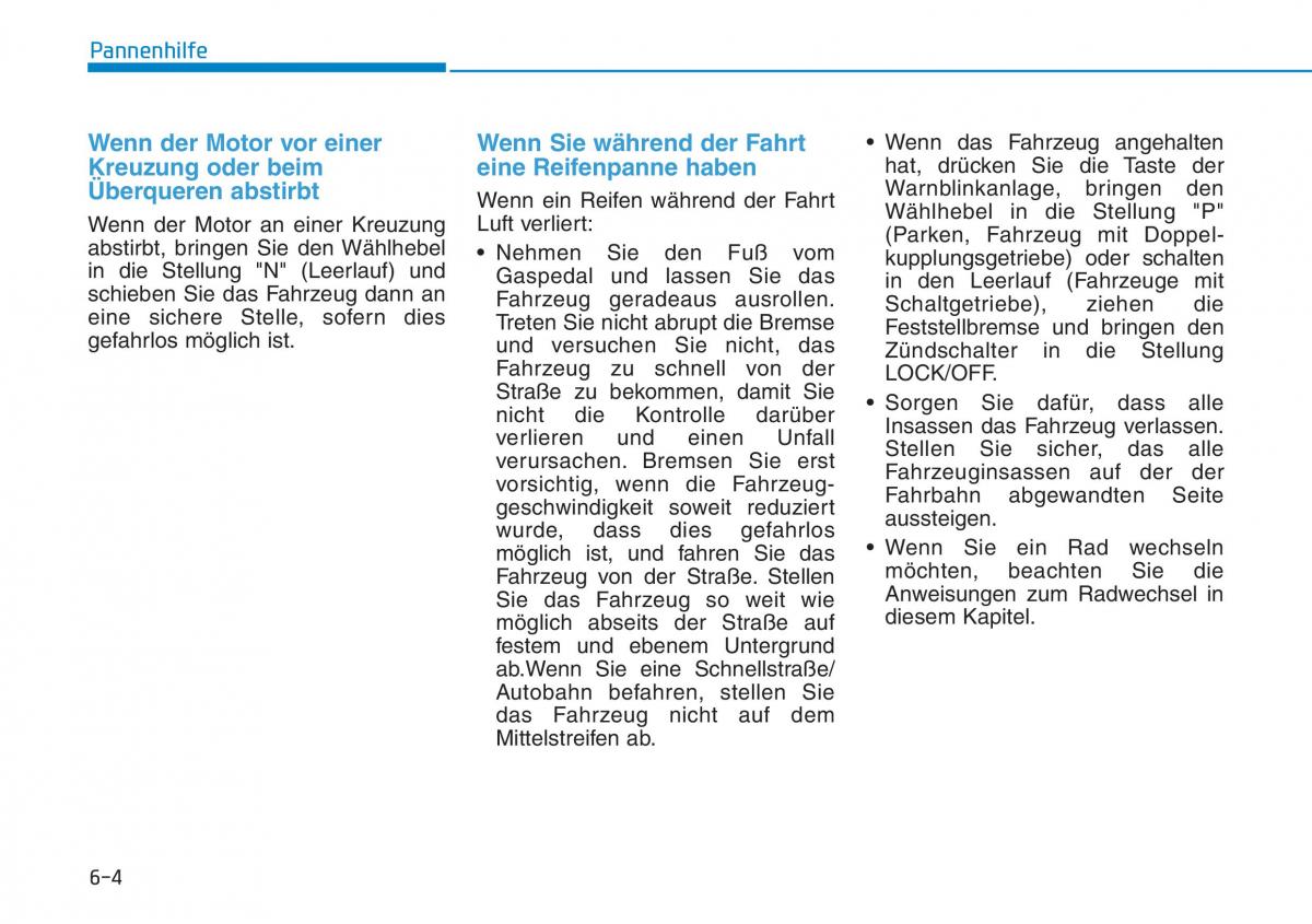 Hyundai Kona Handbuch / page 424