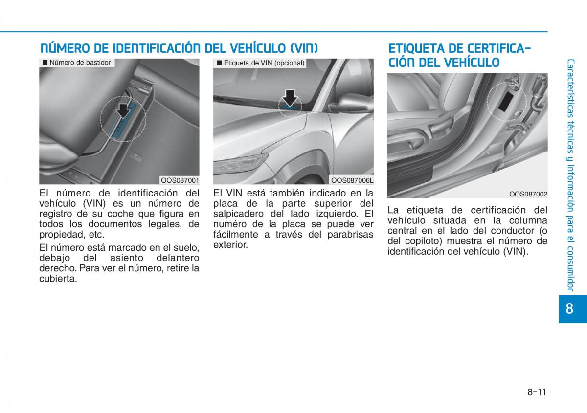 Hyundai Kona manual del propietario / page 584