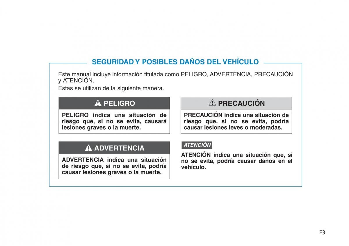 Hyundai Kona manual del propietario / page 3