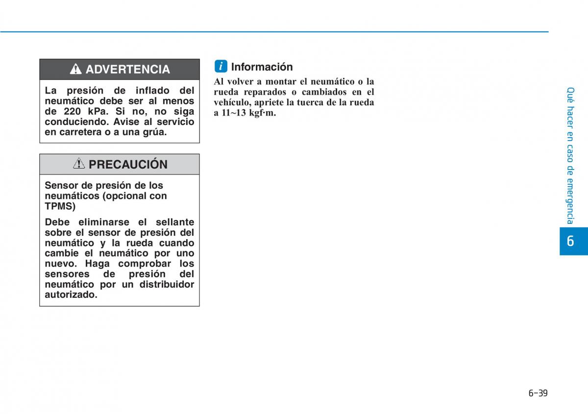 Hyundai Kona manual del propietario / page 463
