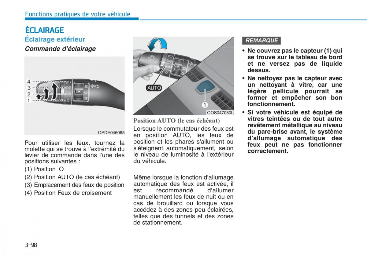 Hyundai Kona manuel du proprietaire / page 188
