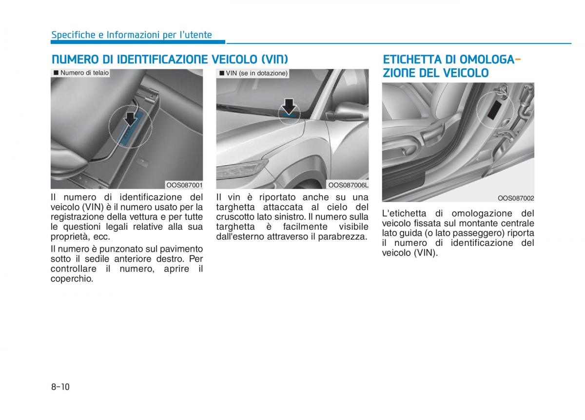 Hyundai Kona manuale del proprietario / page 534
