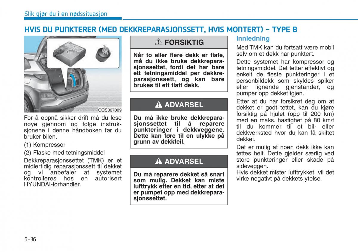 Hyundai Kona bruksanvisningen / page 425