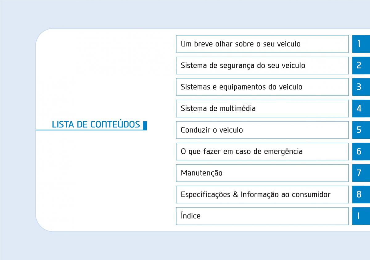 Hyundai Kona manual del propietario / page 11