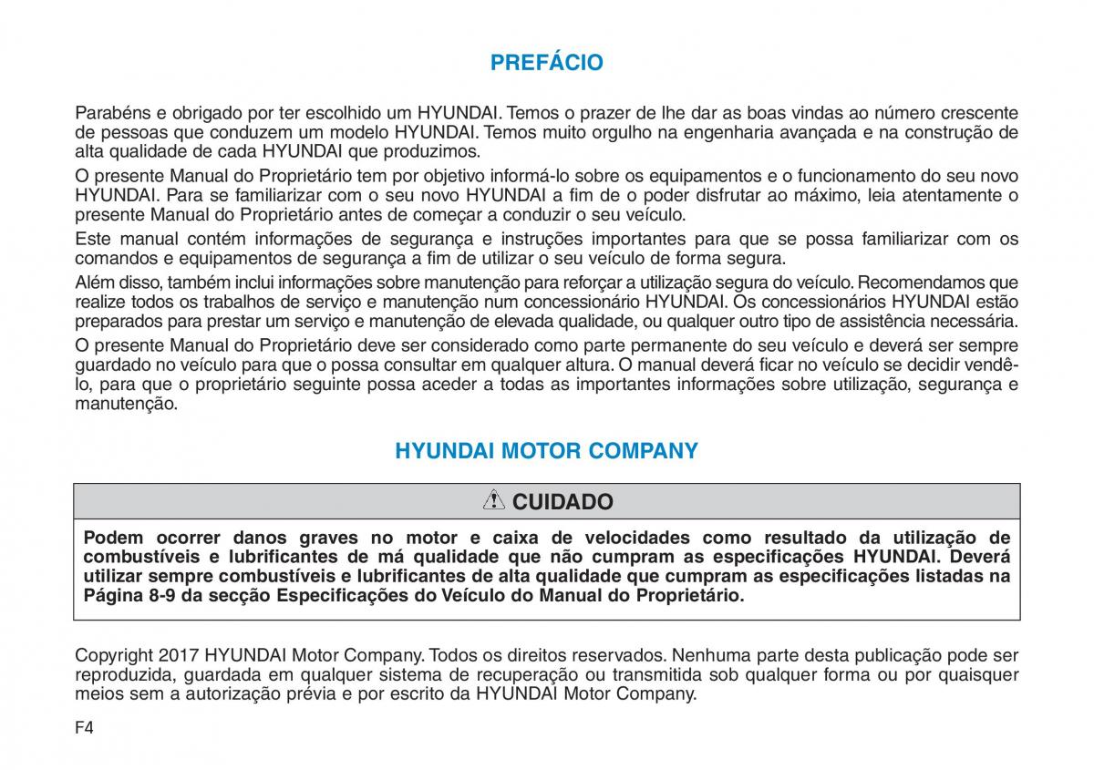 Hyundai Kona manual del propietario / page 4