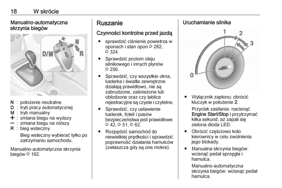 Opel Astra K V 5 instrukcja obslugi / page 20
