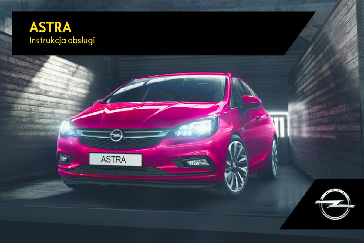 Opel Astra K V 5 instrukcja obslugi / page 1