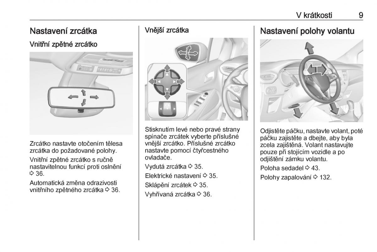 manual  Opel Crossland X navod k obsludze / page 11