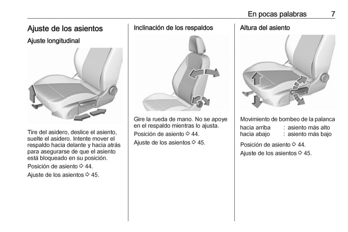 manual  Opel Crossland X manual del propietario / page 9