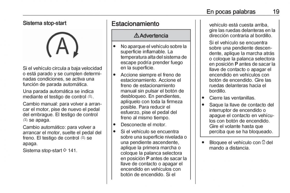 manual  Opel Crossland X manual del propietario / page 21