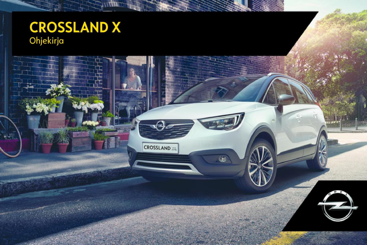 Opel Crossland X omistajan kasikirja / page 1