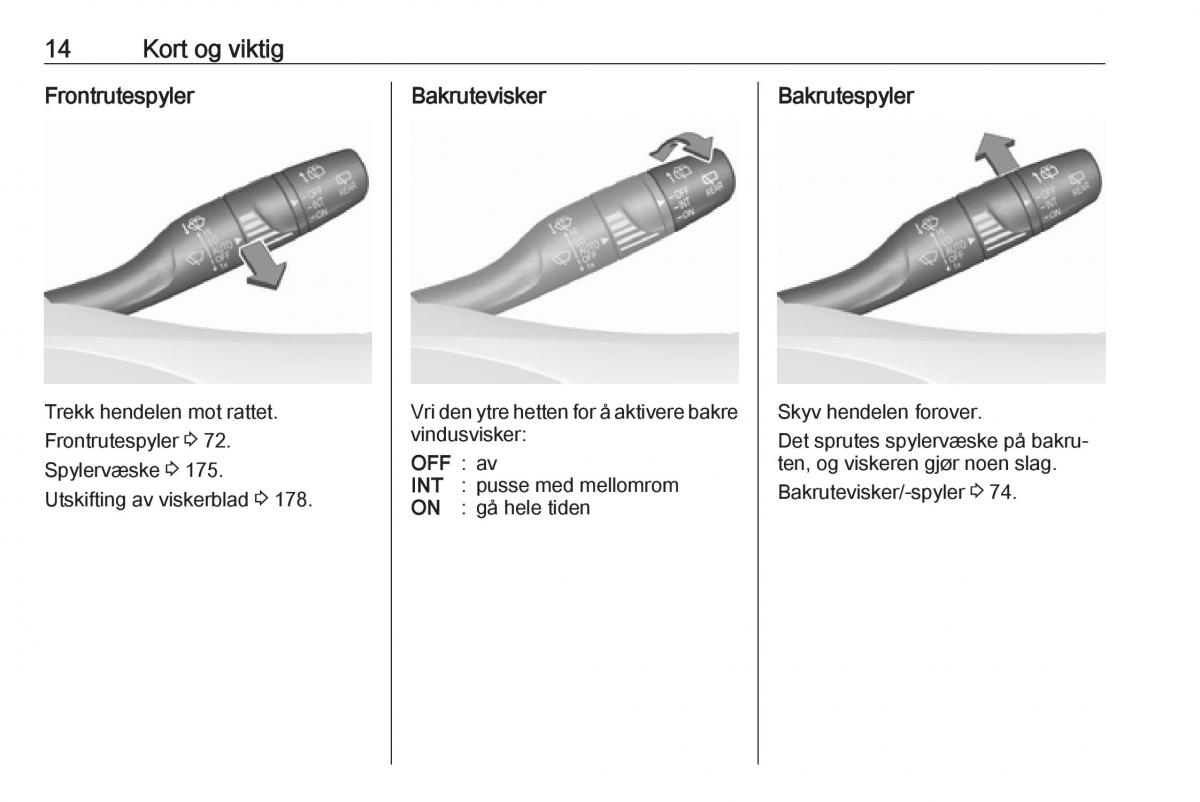 manual Opel Crossland X bruksanvisningen / page 16