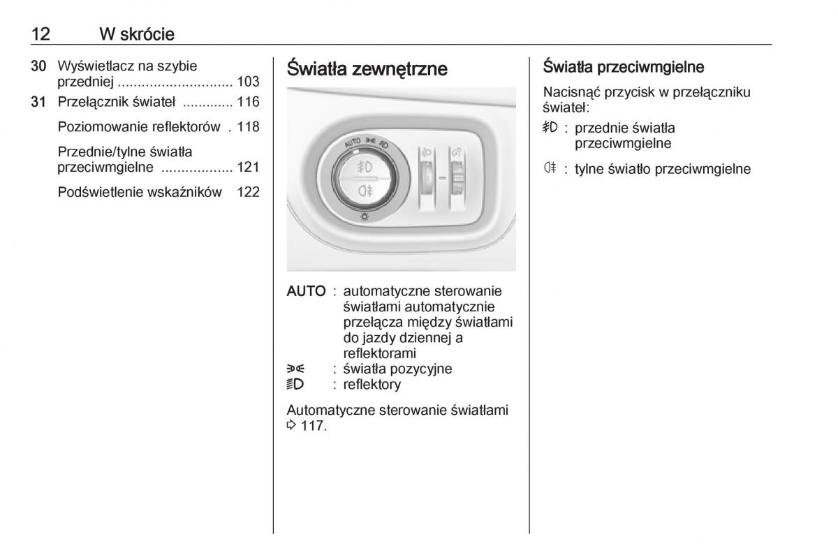 Opel Crossland X instrukcja / page 14