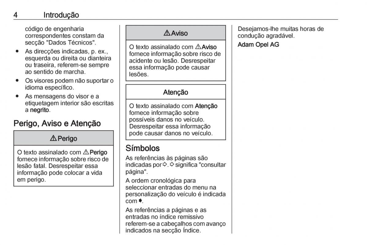 Opel Crossland X manual del propietario / page 6