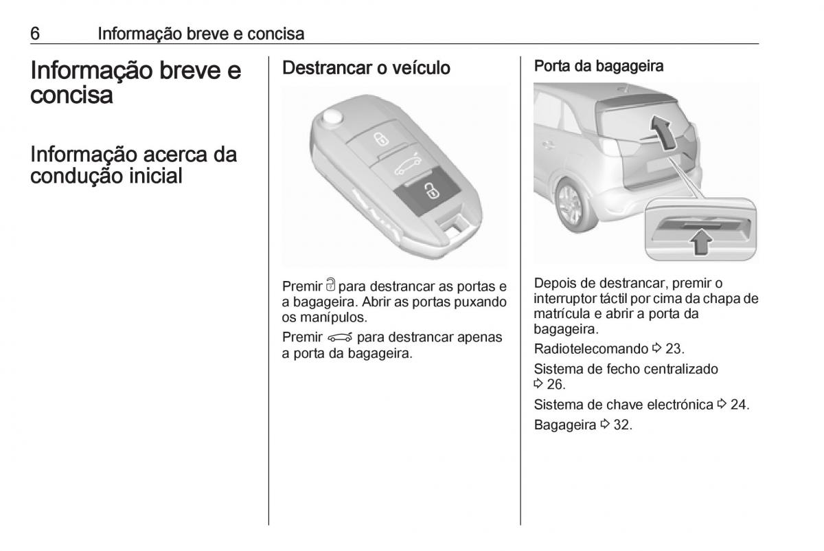 manual  Opel Crossland X manual del propietario / page 8