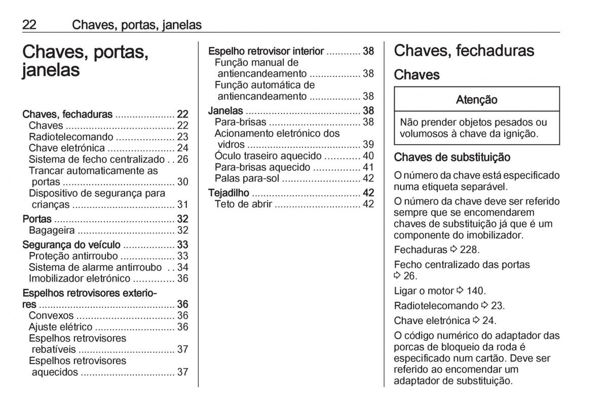 manual Opel Crossland X manual del propietario / page 24