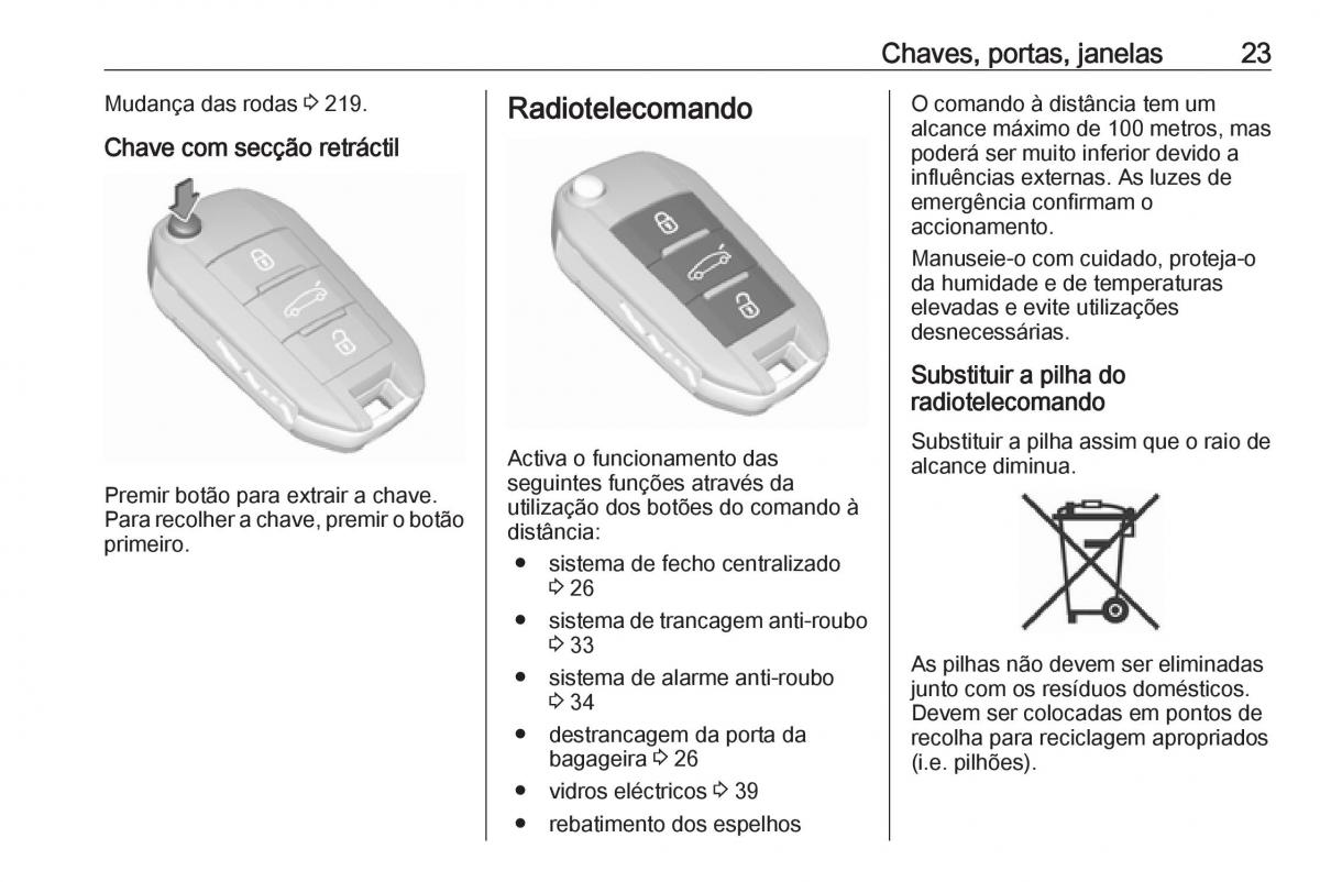 manual Opel Crossland X manual del propietario / page 25