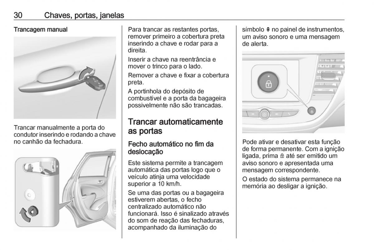 manual Opel Crossland X manual del propietario / page 32