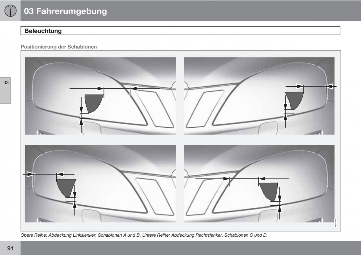 Volvo XC60 I 1 Handbuch / page 94