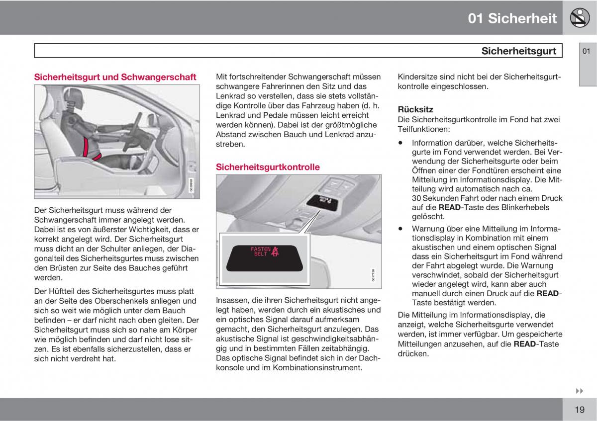 manual  Volvo XC60 I 1 Handbuch / page 19