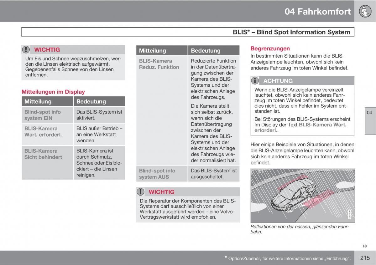 Volvo XC60 I 1 Handbuch / page 215