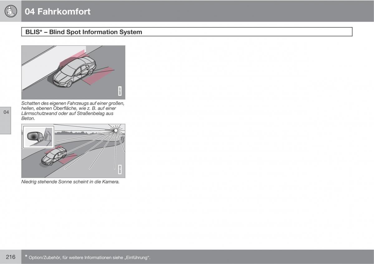 Volvo XC60 I 1 Handbuch / page 216