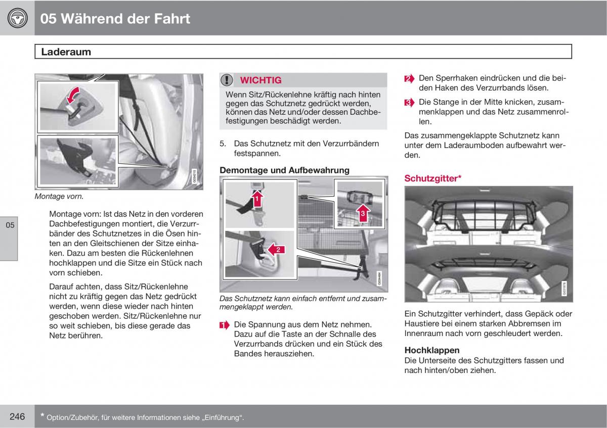 Volvo XC60 I 1 Handbuch / page 246
