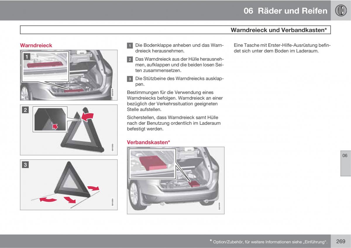 Volvo XC60 I 1 Handbuch / page 269