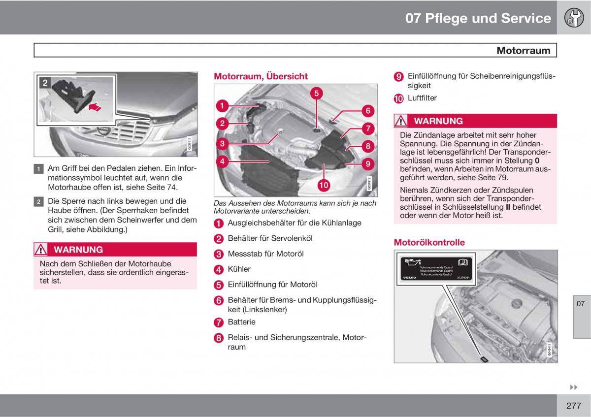Volvo XC60 I 1 Handbuch / page 277