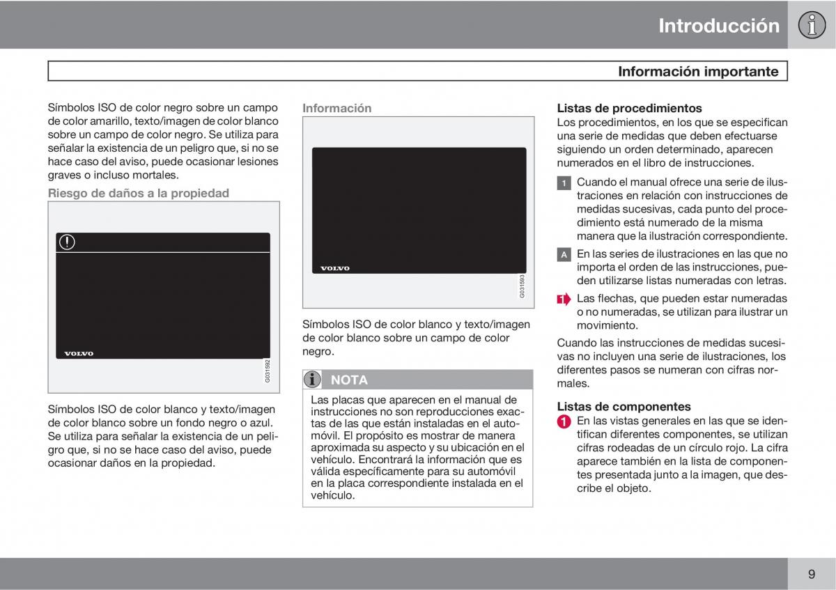 manual  Volvo XC60 I 1 manual del propietario / page 9