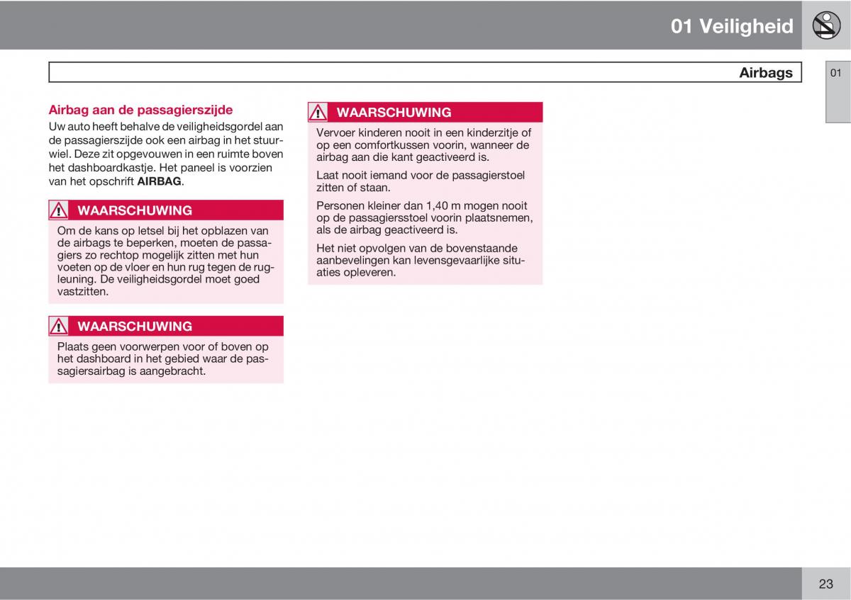 manual Volvo XC60 I 1 handleiding / page 23